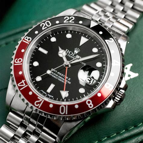 rolex gmt coca cola|rolex gmt 16710 coke value.